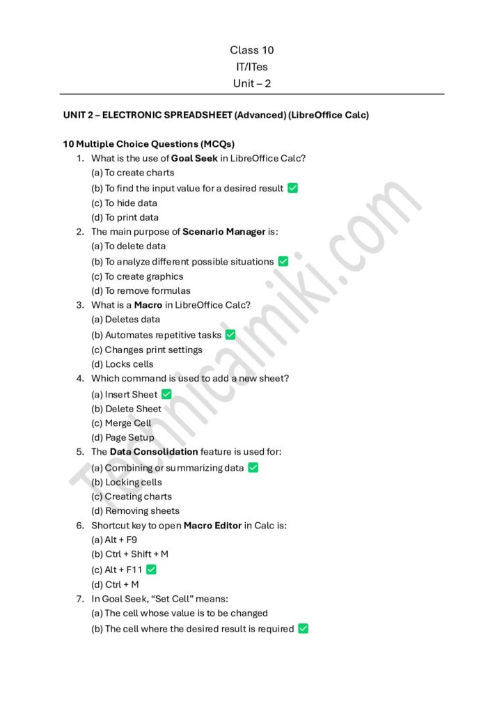 thumbnail of IT Class 10 unit -2 (English)