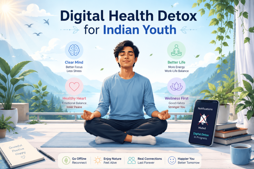 Digital health detox for Indian youth
