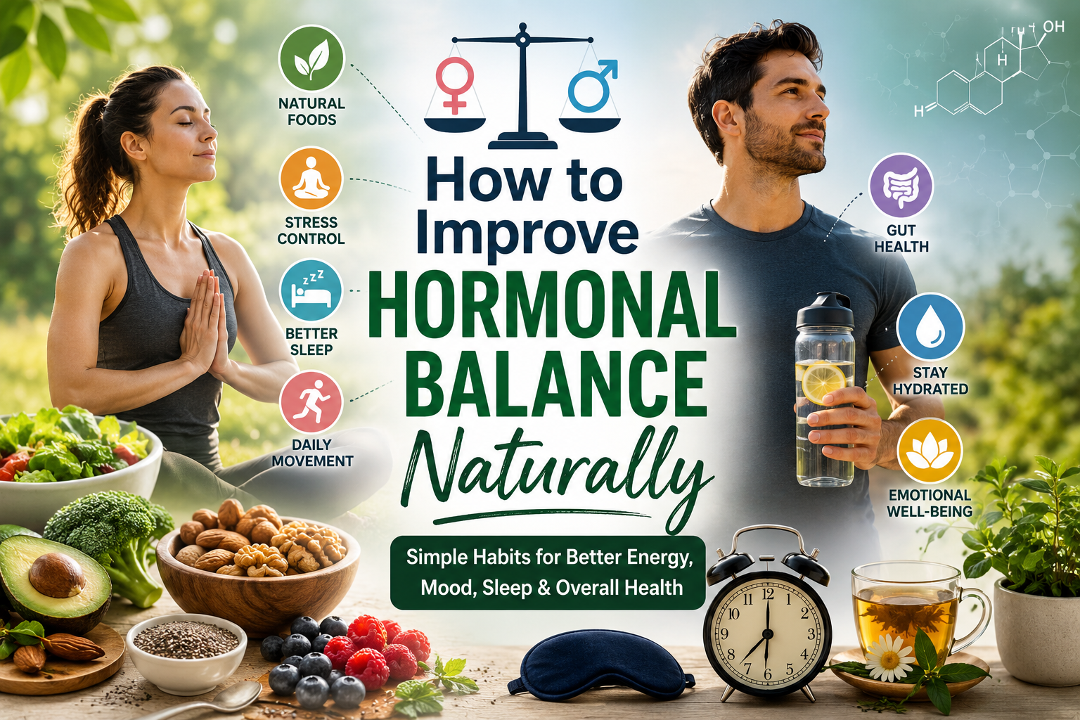 🌿 How to Improve Hormonal Balance Naturally