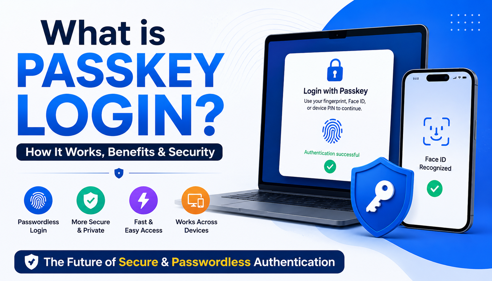 ⭐ What is Passkey Login? How It Works, Benefits & Security Explained