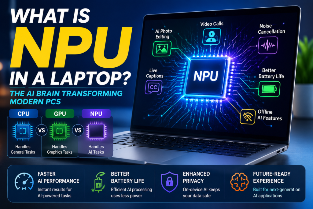 What is NPU in Laptop? The AI Brain Transforming Modern PCs 1 what is NPU in laptop