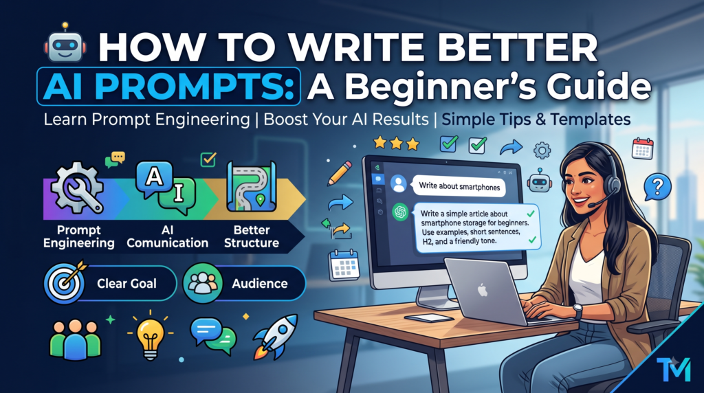 🤖 How to Write Better AI Prompts: A Beginner’s Guide to Prompt Engineering 1 How to Write Better AI Prompts